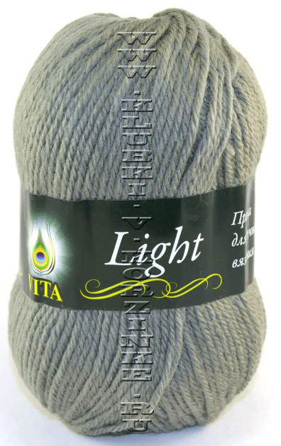 Пряжа Vita Unity Light - (6009 - Темная фисташка)