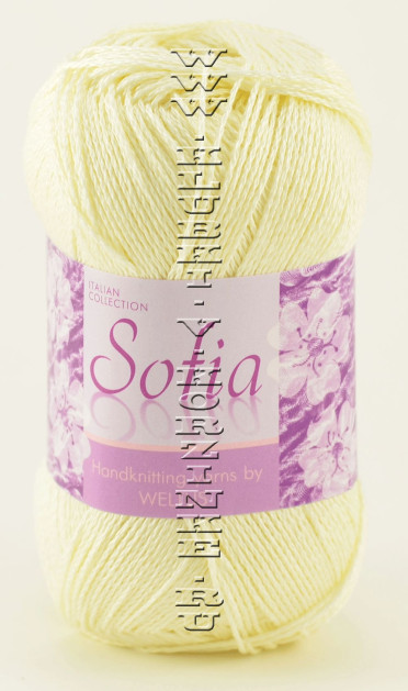 Пряжа Sofia - (10 - Кремовый)
