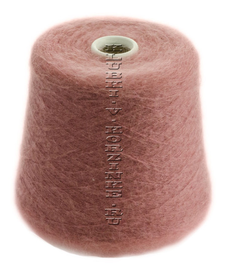 Пряжа в бобинах Mohairwool (12726 - Винтажная роза)