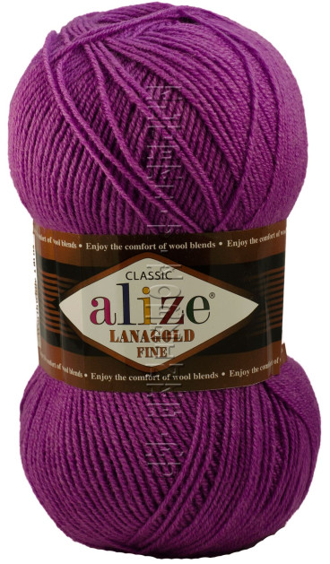 Пряжа Lanagold Fine Alize - (260 - Орхидея)