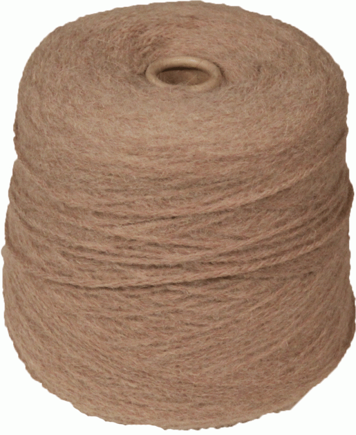 Пряжа итальянская "Alpaca" на бобинах  (Кофе с молоком)