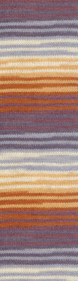 Пряжа LANAGOLD FINE MISSISIPI Alize - (3625 - Белый,серый,песочный,рыжий)