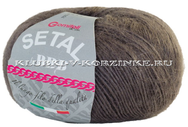 Пряжа Setal BBB - (25 - Светло-коричневый)
