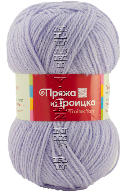 Пряжа Троицкая «Подмосковная» - (0384 - Кристалл)