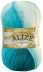 Пряжа ANGORA GOLD BATIK Alize - (1892 -Белый, синий, голубой)
