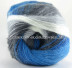 Пряжа ANGORA GOLD BATIK Alize - (4200 - Белый, серый, изумрудный)
