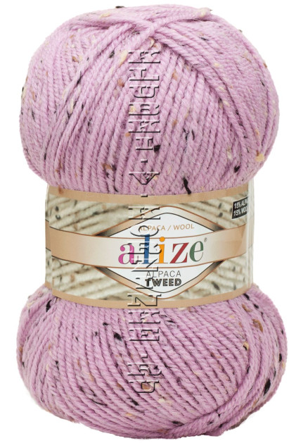 Пряжа Alpaca Tweed Alize - (269 - Розовый)