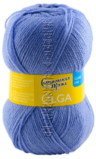 Пряжа Семеновская «Ольга» - (955 - Гиацинт)