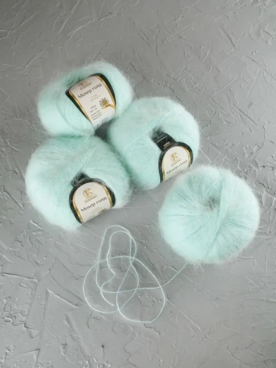 Пряжа Камтекс «Мохер Голд» - (025 - Мята)