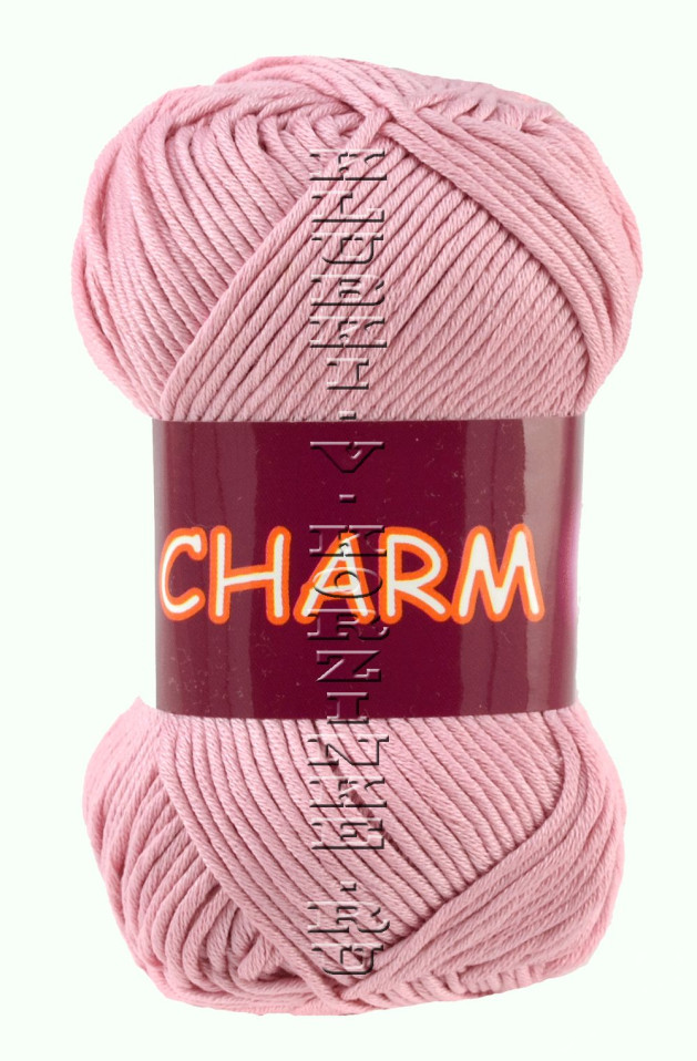 Пряжа VITA cotton &quot;CHARM&quot; - (4165 - Чайная роза)