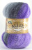 Пряжа ANGORA GOLD BATIK Alize - (4306 - Белый, т.серый, сиреневый)