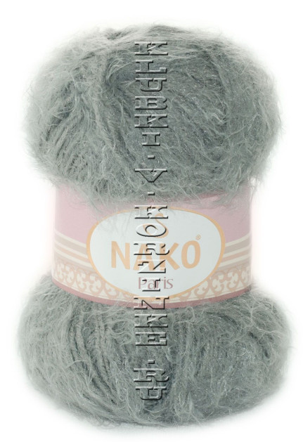 Пряжа Paris Nako - (1690 - Угольно - серый)