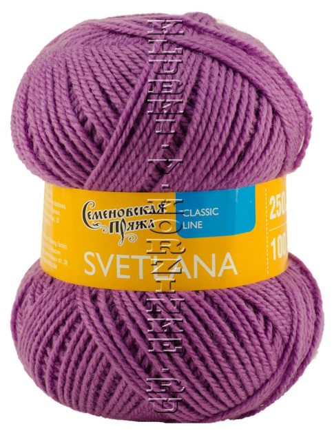Пряжа Семеновская «Светлана» - (139 - Орхидея)
