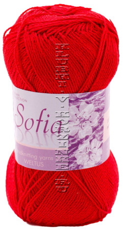 Пряжа Sofia - (18 - Красный)
