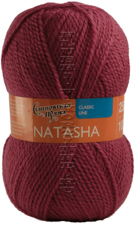Пряжа Семеновская «Наташа» - (51 - Брусничный)