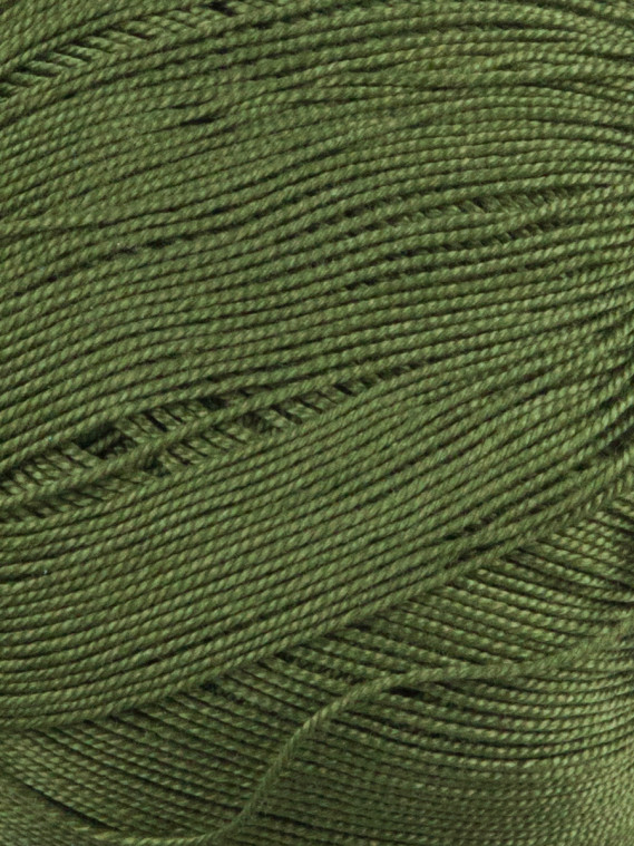 Пряжа Пехорка «Ажурная» - (13 - Темно-оливковый)