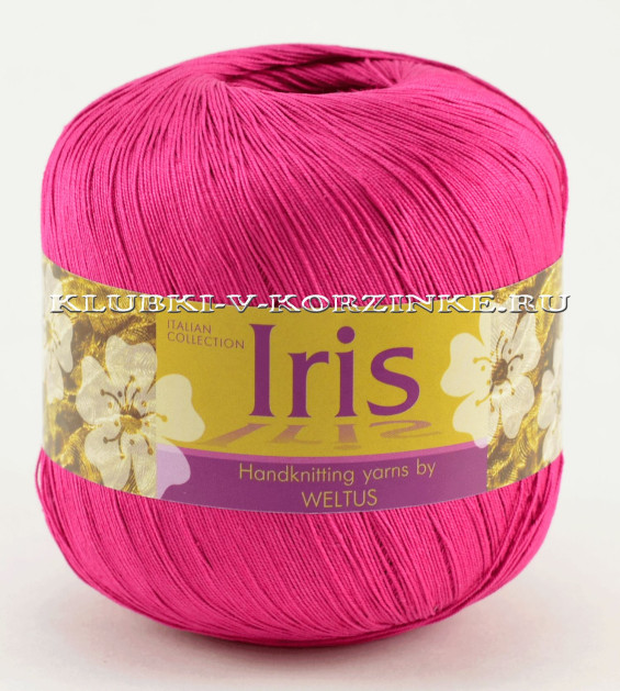 Пряжа Iris (Ирис) - (24 - Розово-малиновый)