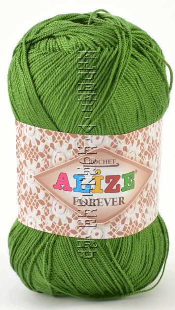 Пряжа FOREVER Alize - (35 - Зеленый)