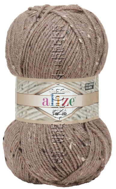 Пряжа Alpaca Tweed Alize - (688 - Кофе с молоком)