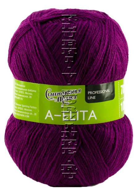 Пряжа Семеновская «Аэлита» - (1441 - Т.орхидея)