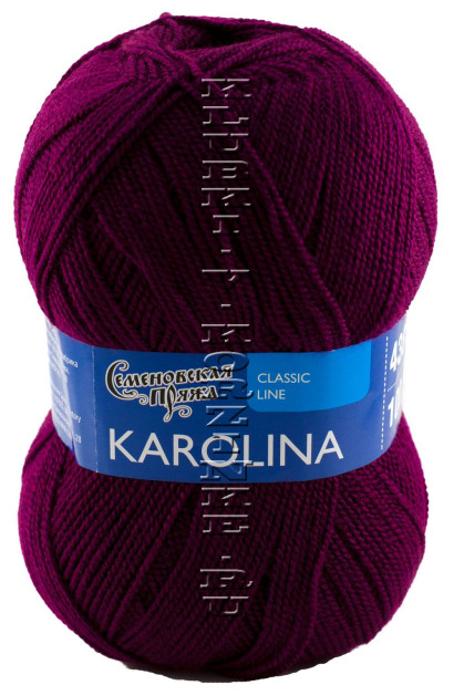 Пряжа Семеновская «Каролина» - (48 - Лиловый)
