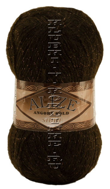 Пряжа ANGORA GOLD SIMLI Alize - (26 - Коричневый)
