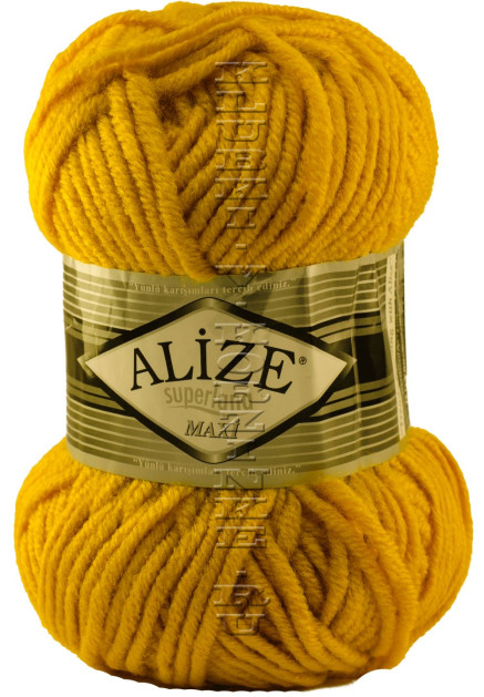Пряжа Superlana Maxi Alize - (488 - Цыпленок)