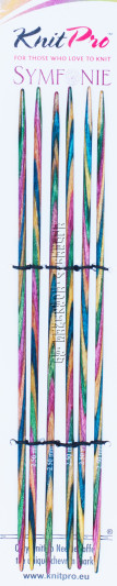 Спицы KnitPro Symfonie чулочные №2,5; 15 см (арт.20103)