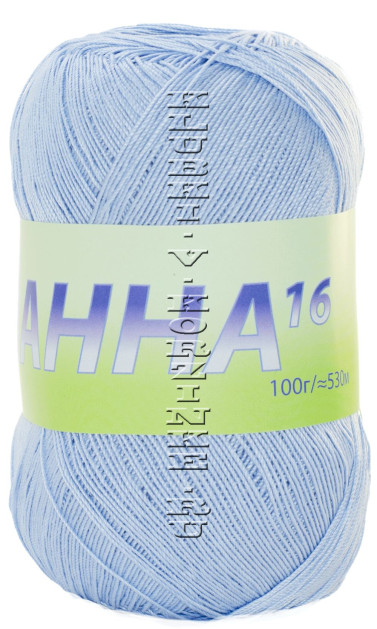 Пряжа Анна 16 Seam - (332 - Светло - голубой)