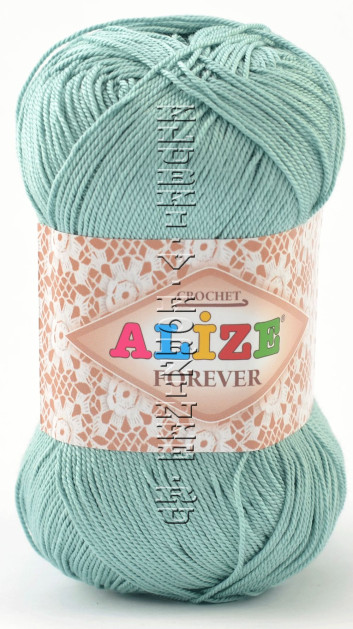 Пряжа FOREVER Alize - (457 - Светло-зеленый)