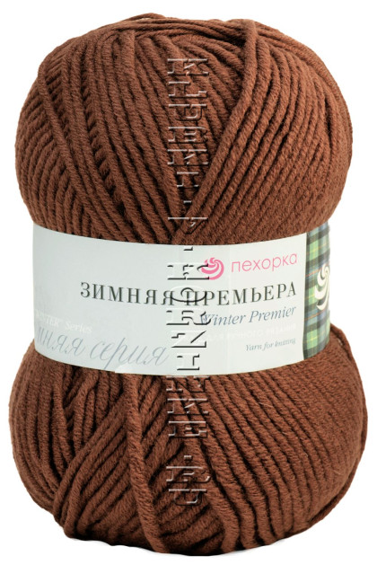 Пряжа Пехорка «Зимняя премьера» - (173 - Грильяж)