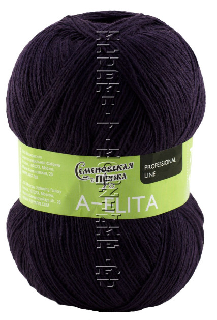 Пряжа Семеновская «Аэлита» - (41 - Сливовый)