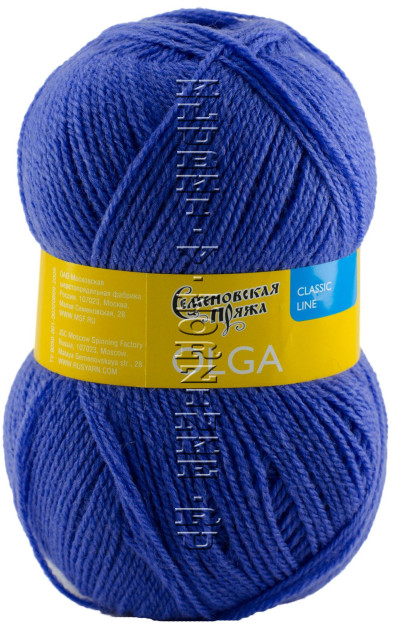 Пряжа Семеновская «Ольга» - (1440 - Лесной эльф)