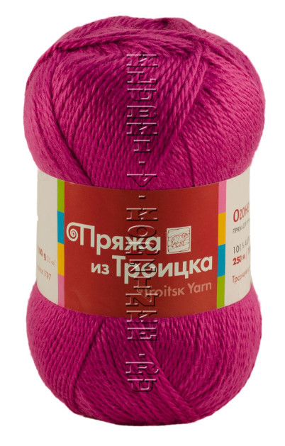 Пряжа Троицкая «Огонек» - (1017 - Мальва)