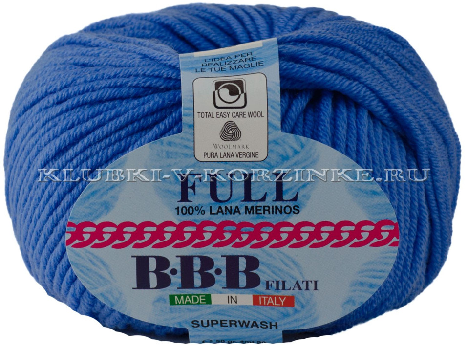 Пряжа Full BBB - (6664 - Голубой)