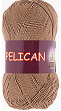 Пряжа VITA cotton "PELICAN" - (3986 - Холодный бежевый)