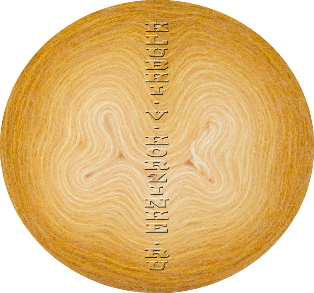 Пряжа Angora Gold Ombre Batik Alize - (7358 - Шафран)