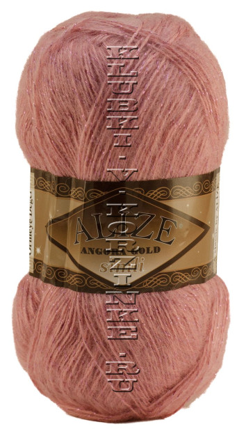 Пряжа ANGORA GOLD SIMLI Alize - (144 - Темная пудра)