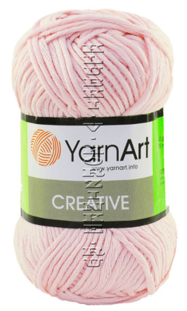 Пряжа YarnArt Creative - (229 - Светло-розовый)