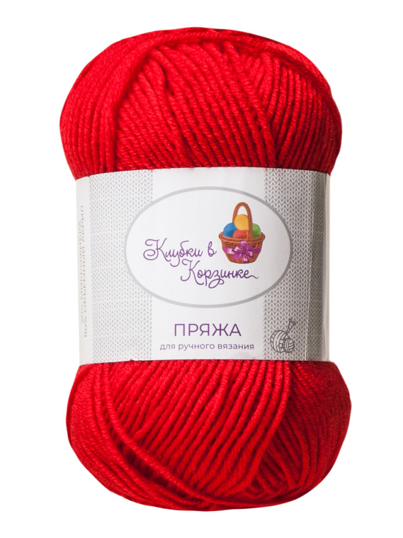 Пряжа «Алетта» - (016 - Красный)