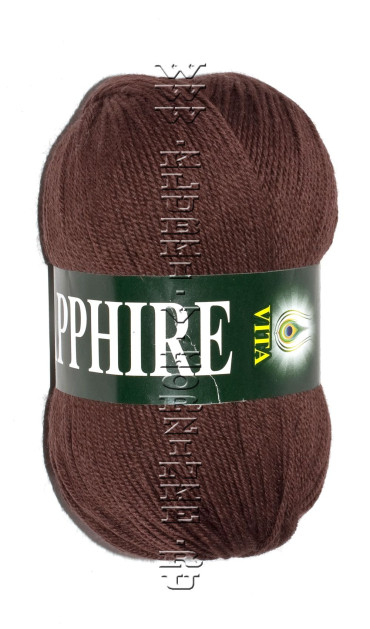 Пряжа VITA «SAPPHIRE» - (1504 - Молочный шоколад)