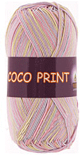 Пряжа VITA cotton "COCO PRINT" - (4669 - Детский)