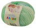 Пряжа BABY WOOL BATIK Alize - (цвет 4389 - зеленый, голубой, салатовый)