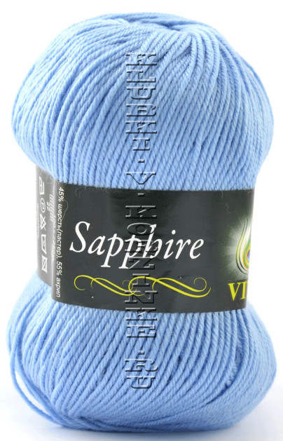 Пряжа VITA «SAPPHIRE» - (1506 - Голубой)