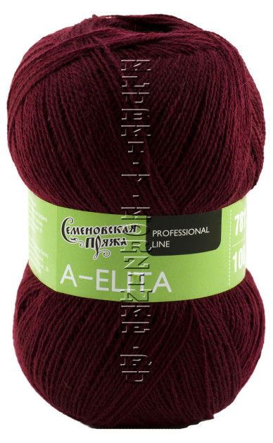 Пряжа Семеновская «Аэлита» - (68 - Свекольный)