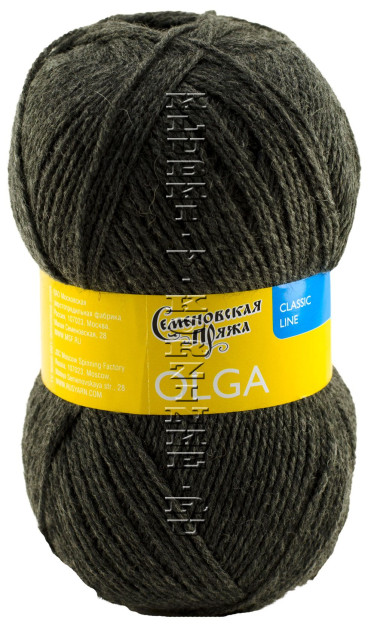 Пряжа Семеновская «Ольга» - (42 - Маренго)