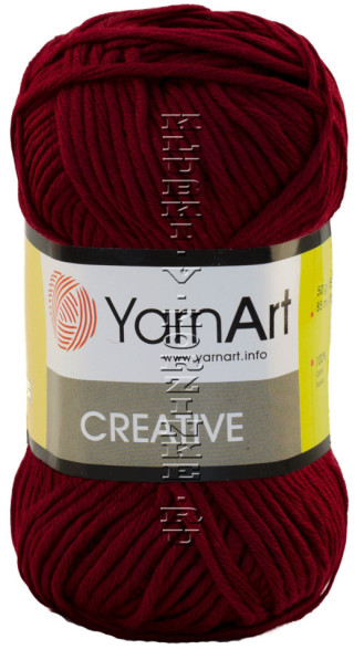 Пряжа YarnArt Creative - (238 - Бордовый)
