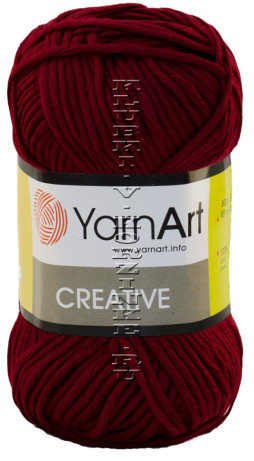 Пряжа YarnArt Creative - (238 - Бордовый)