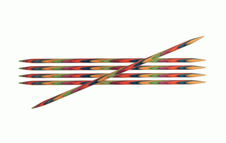 Спицы KnitPro Symfonie чулочные №5,5; 20 см (арт.20112)