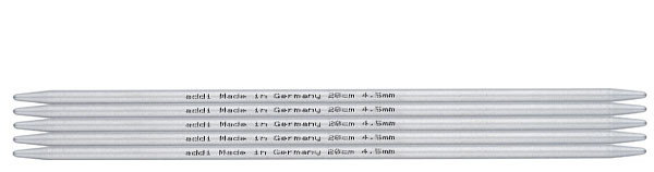 Спицы ADDI чулочные, алюминий, №5  20 см